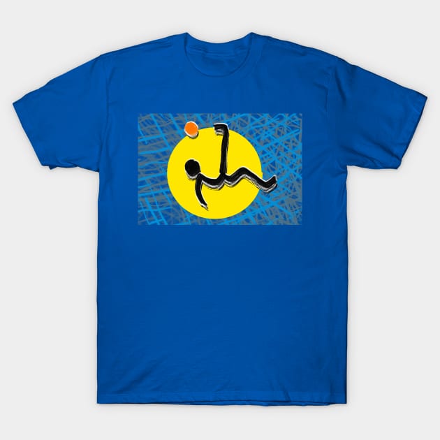 Abstract Soccer T-Shirt by skrbly